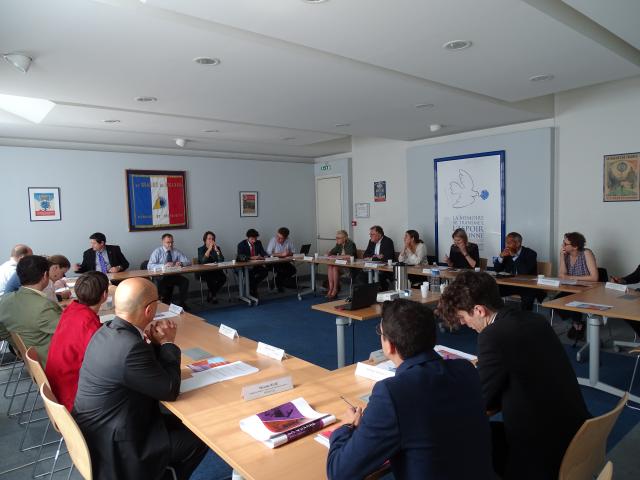 Les participants étaient conviés dans les locaux de la direction générale de l'ONACVG, aux Invalides à Paris