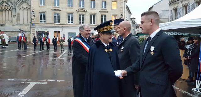 remise de médaille