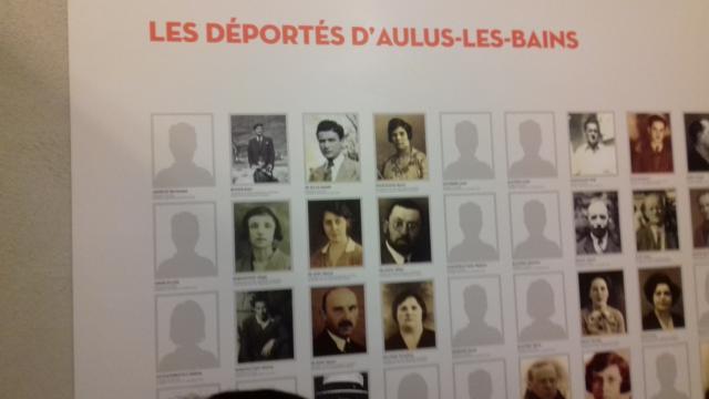 les déportés d'Aulus les Bains