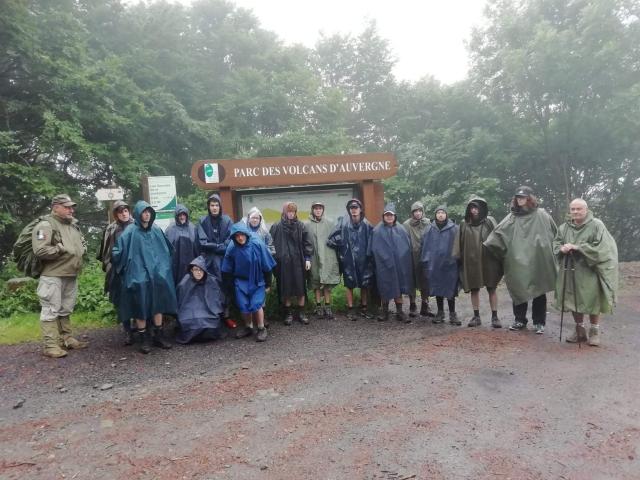 Groupe au départ de la randonnée au Puy Mary