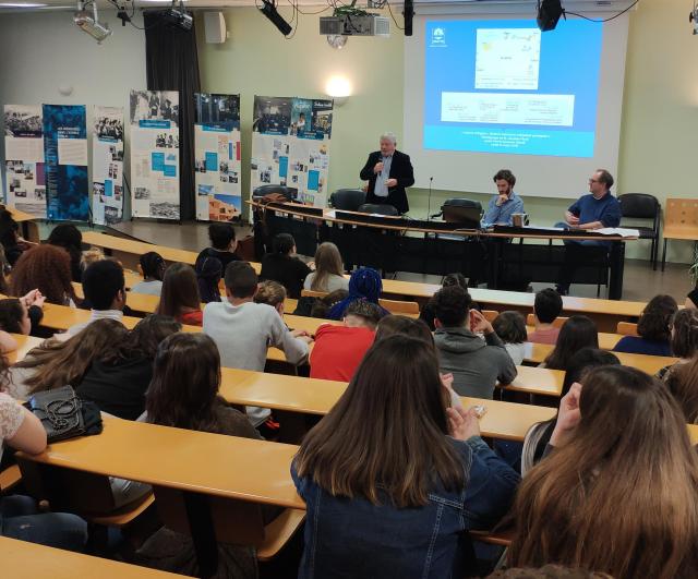 Témoignage de M.Floch au lycée Perrin-Goussier de Rezé