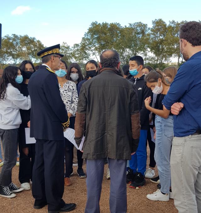 Hommage aux soldats venus d’ailleurs à la nécropole nationale de la Doua à Villeurbanne