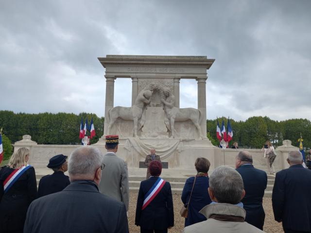 Cérémonie d'hommage aux Harkis