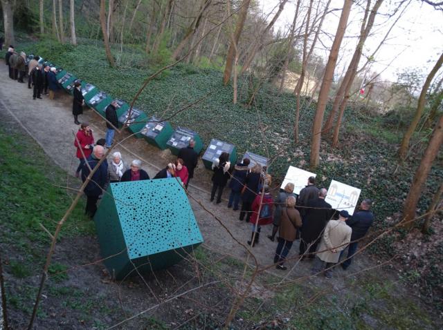 Les visiteurs sont venus nombreux pour ce vernissage