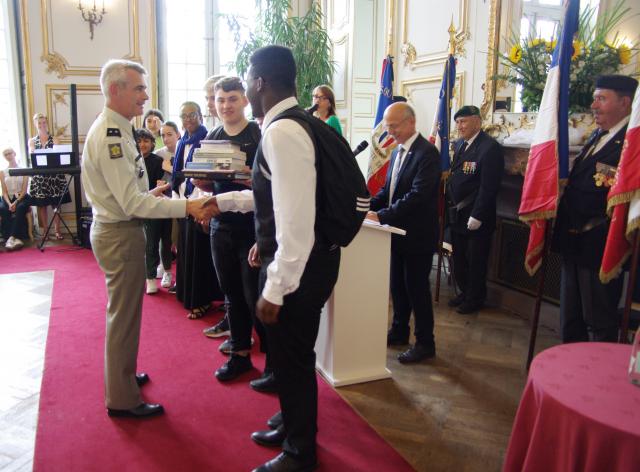 Cérémonie de remise des prix du CNRD aux lauréats du Bas-Rhin.