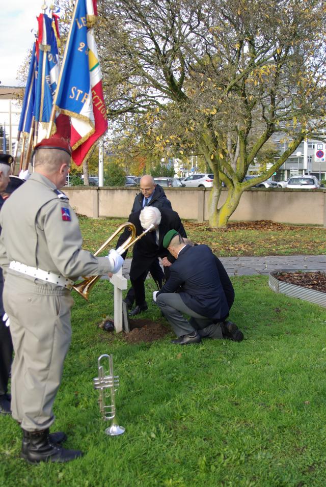 Hommage au soldat Michel Lung Hoï.