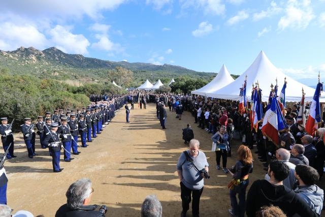 Cérémonie du Centenaire à Ajaccio 