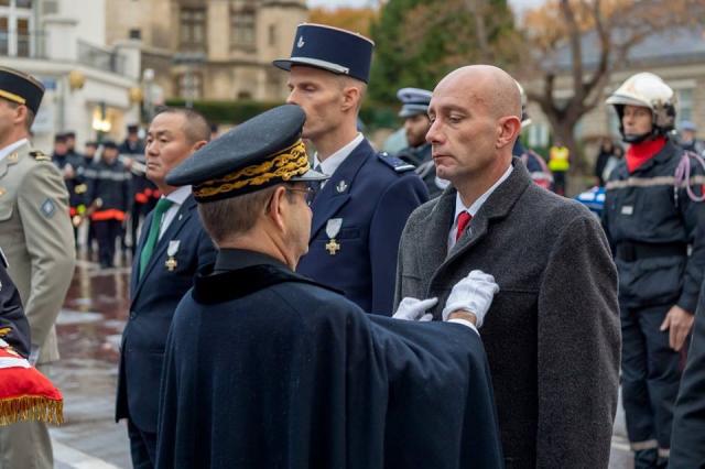 remise de médaille