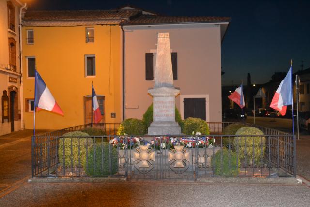 le monument aux Morts de la Tour du Crieu