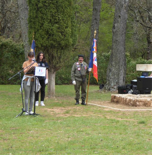 ONACVG Nécropole nationale de Signes Hommage à la Résistance