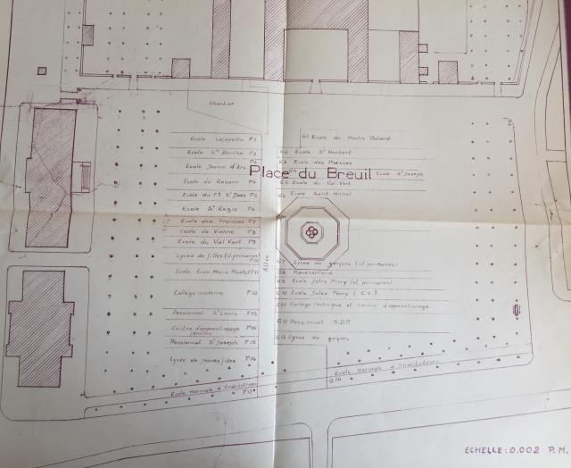 Plan Place du Breuil
