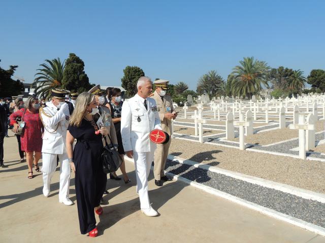 Le chef d’état-major des armées françaises rend hommage aux morts pour la France au Maroc