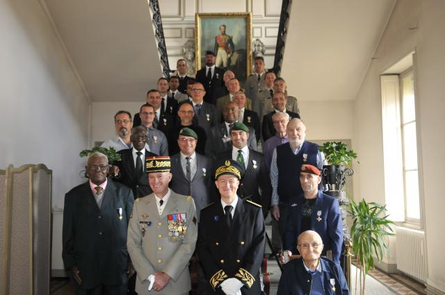 Récipiendaires au Palais Niel