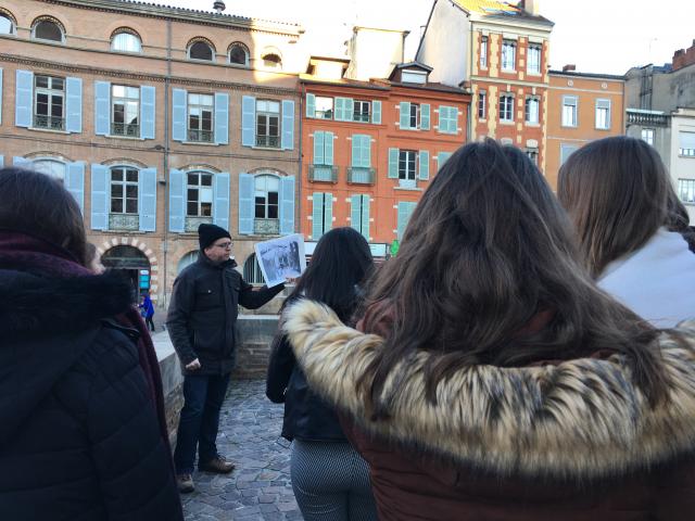 "Parcours dans les rue des Toulouse sur les traces des résistants, animé par Guillaume Agullo"