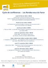 Programme des Rendez-vous du Faron