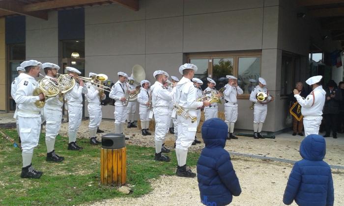 La fanfare du 27e bataillon de chasseurs alpins, unité initiale du soldat Roche