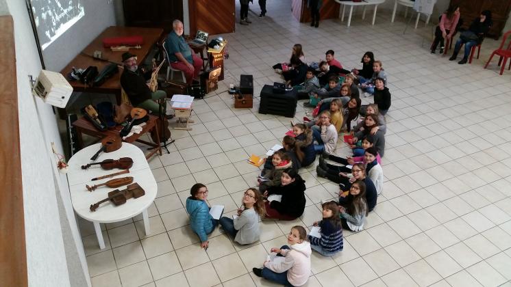 Conférence de Yannick Pouey-Mounou sur le retour des soldats gascons dans leur foyer. 