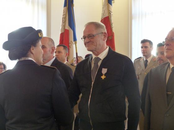 Remise de croix du combattant