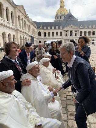 Geneviève Darrieussecq et les goumiers marocains