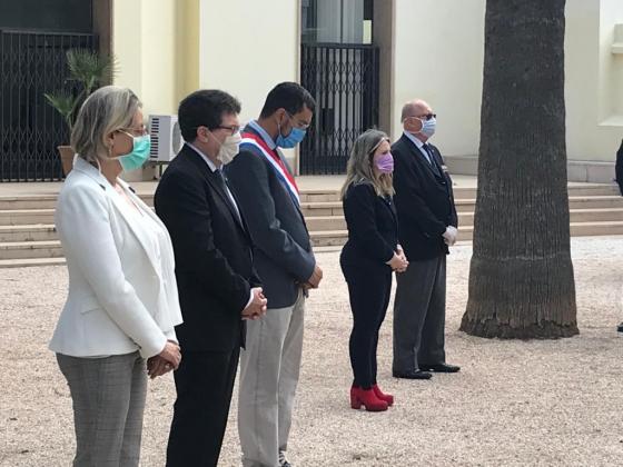 Cérémonie au Consulat Général de France à Casablanca