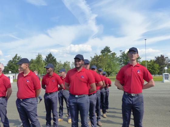 Les jeunes volontaires de l'EPIDE