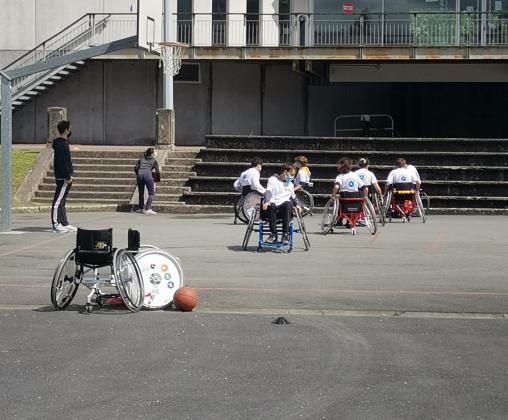 Épreuve de handibasket