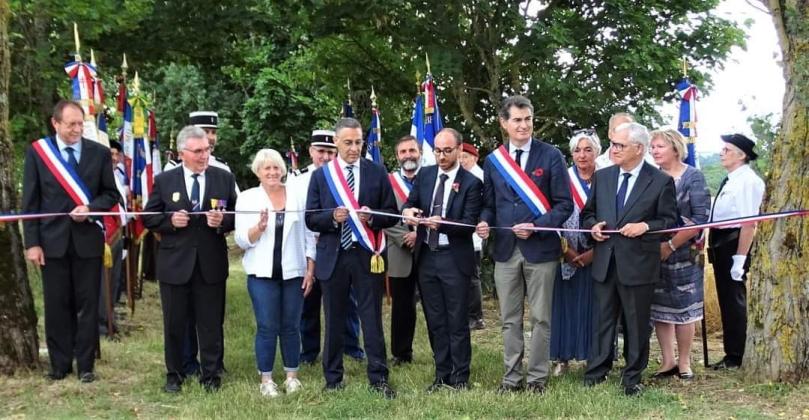 Inauguration officielle du sentier mémoriel