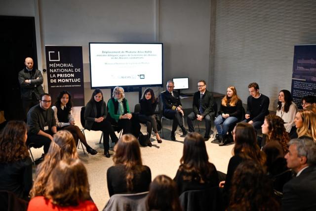 Echange avec des élèves du lycée Édouard Herriot