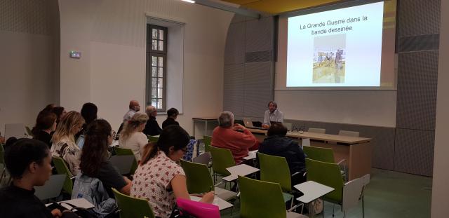 Vincent Marie présente la Première Guerre mondiale