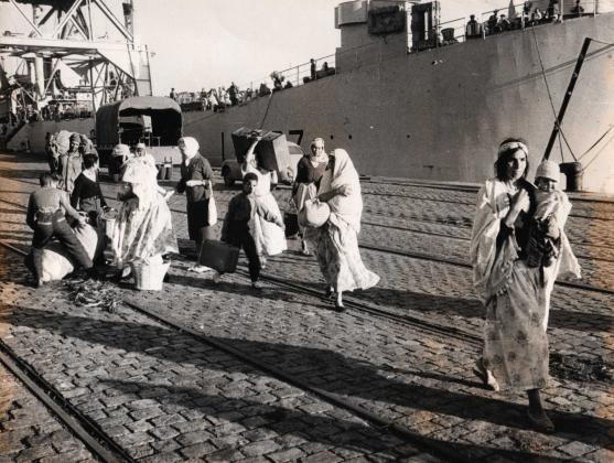 Harkis arrivée
bateau