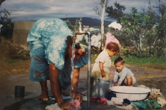 Le seul et unique point d'eau du village