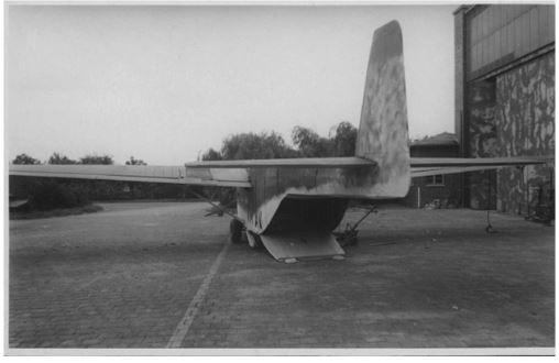 Porte de débarquement arrière du Gotha 242 (Technik Museum - Berlin)