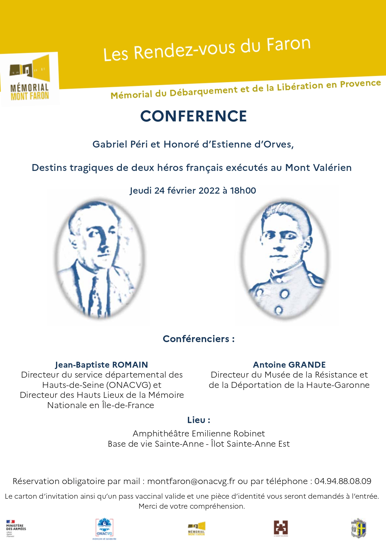 Première conférence des Rendez-vous du Faron