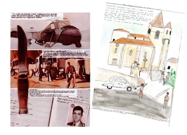 Aperçu des travaux des élèves