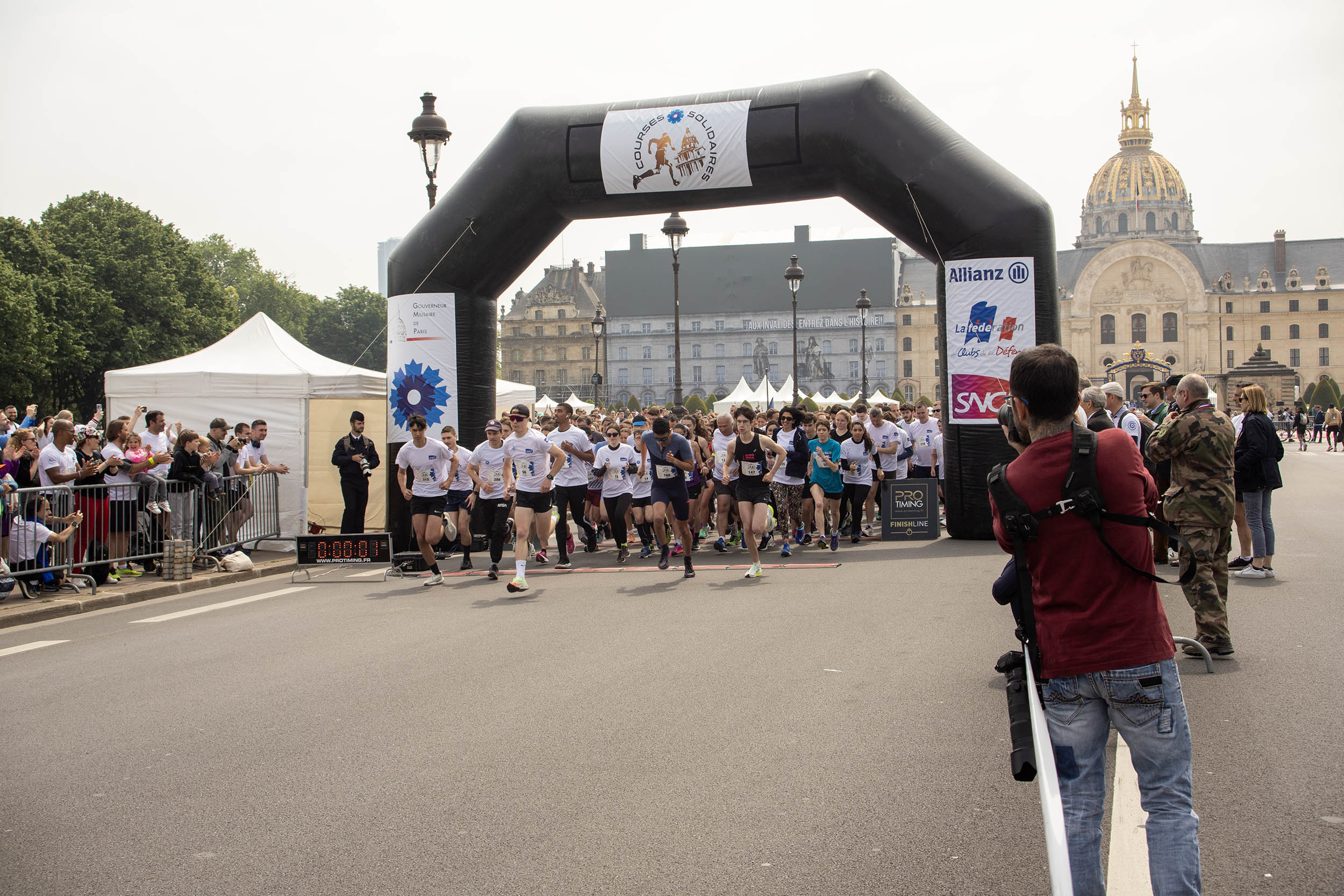 départ course bleuet de france