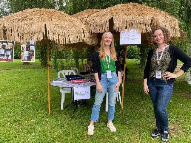 Edie Bridge et Mathilde Grosjean