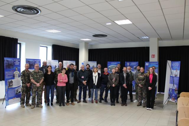 Participants à la journée des partenaires organisée par le CSNJ d'Angers
