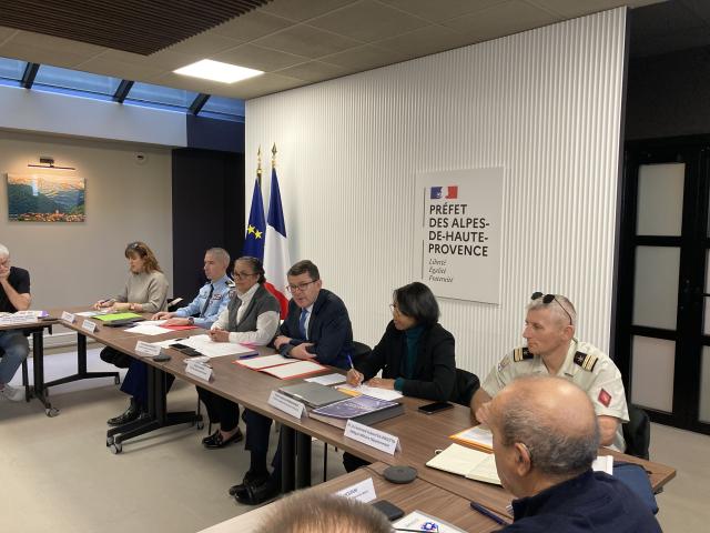 Photo des autorités présentes