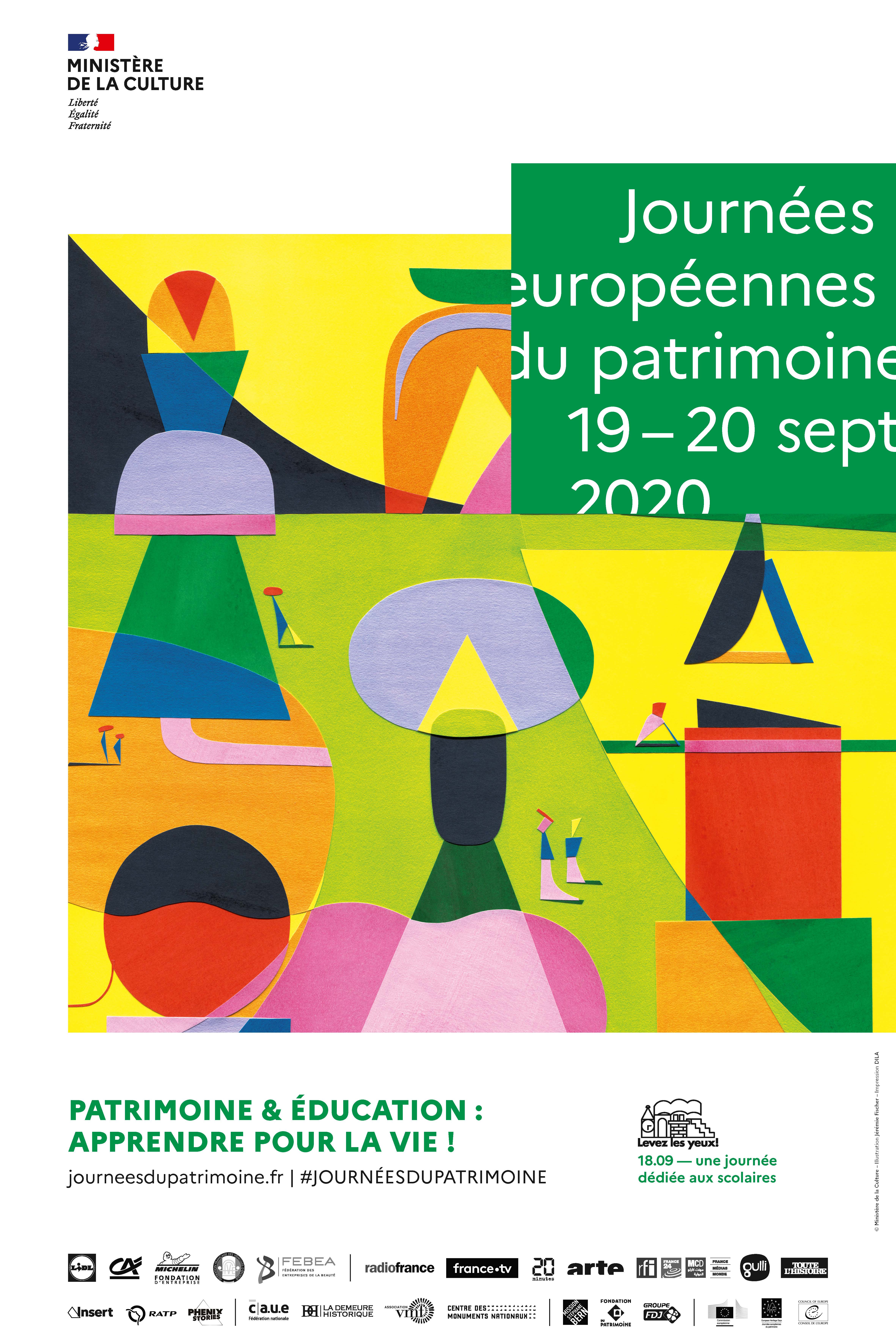 Les journées européennes du patrimoine auront lieu cette année le 19 et 20 septembre