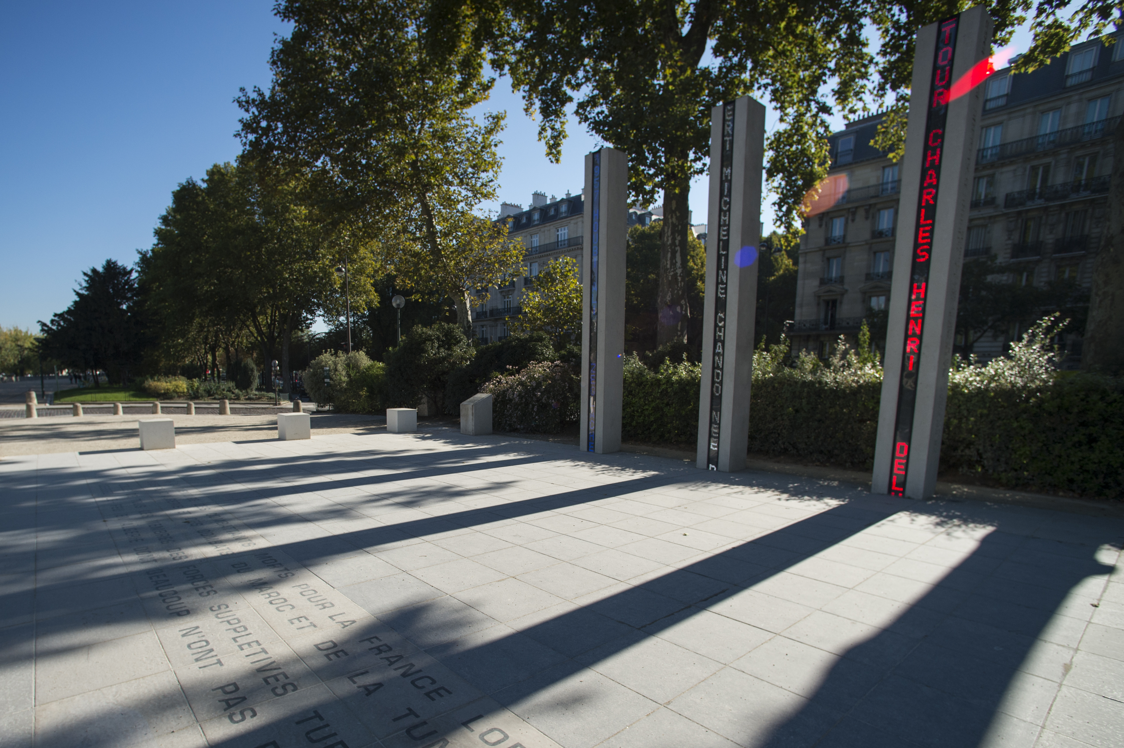 Le mémorial de la guerre d'Algérie et des combats du Maroc et de la Tunisie