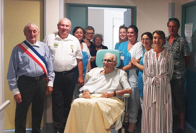 René Glad et ses proches