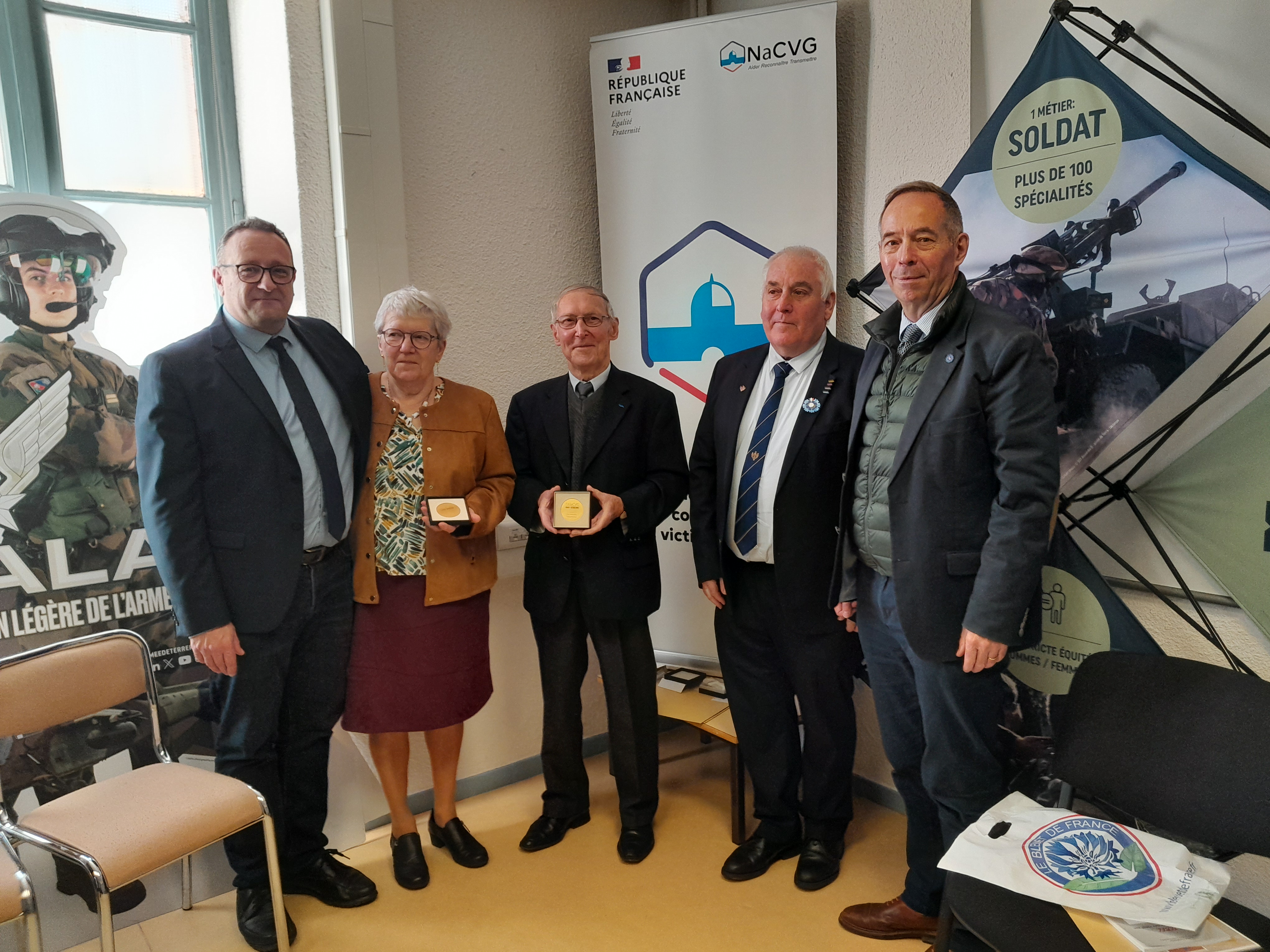 M&eacute;daill&eacute;s