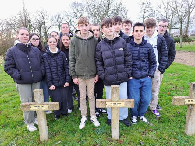 Les élèves du Collège Goh Lano (Pluvigner)