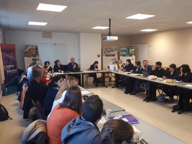 Journ&eacute;e de formation sur l&rsquo;enseignement de l&rsquo;histoire et les m&eacute;moires de la guerre d&rsquo;Alg&eacute;rie au lyc&eacute;e Max Linder de Libourne