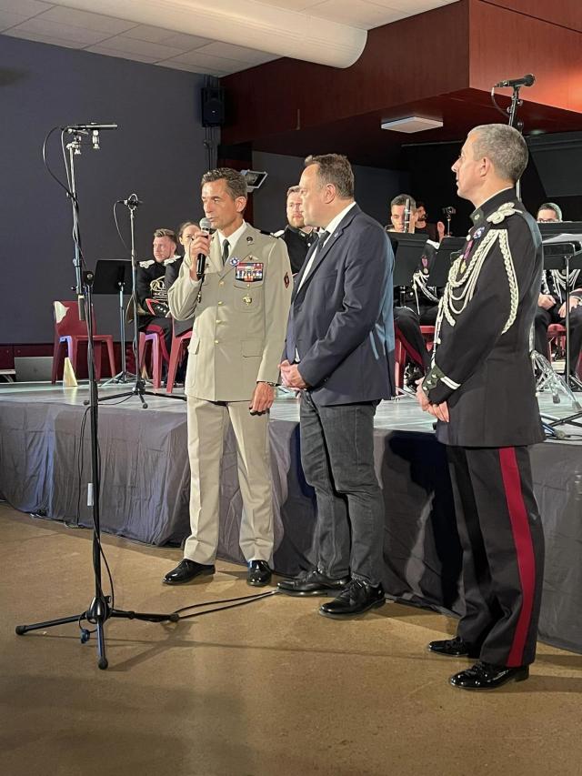 Présentation du concert par le DMD du Gers