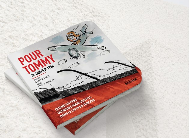 Le livre "Pour Tommy. 22 janvier 1944", d'Hélios Azoulay et Bedřich Fritta onacvg conférence